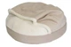 Лежак для Собак и Котов Haustier Lounge Ivory с капюшоном M - диаметр 80см (B10-2-052) - изображение 1