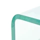 Підставка для монітора Shumee 100x30x13 см скло прозора 244131 - изображение 5