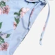 Нижня частина купальника жіноча H&M 4922445-AASK 36 Блакитна в візерунки (3000000677957) - зображення 3