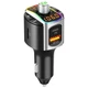 ФМ трансмиттер Aiver F67 MP3 RGB Bluetooth v5.0 MicroSD PD3.0 + QC3.0 - изображение 7