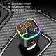 ФМ трансмиттер Aiver F68 MP3 RGB Bluetooth v5.0 MicroSD PD3.0 + QC3.0 - изображение 7