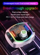 ФМ трансмиттер Aiver F63 MP3 RGB Bluetooth v5.0 TF PD3.0 + QC3.0 - изображение 10