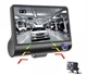Автомобільний відеореєстратор DVR XH202/319 на три камери Чорний - зображення 8