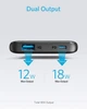 Зовнішній акумулятор Anker PowerCore 10000 mAh Slim PD Fabric Black (A1231H11) - зображення 3