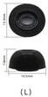 Амбушюры AV-audio Foam tips for AirPods Pro (L) BK (1 пара) - изображение 5