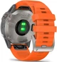 Смарт-годинник Garmin Fenix 6 Titanium with Ember Orange Band (010-02158-14) - зображення 5