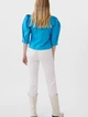 Блузка женская Stradivarius 2046/159/050 S Голубая (SZ02046159050020) - изображение 2