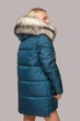 Зимняя куртка Miorichi Лиза 56 Морской волны (01097b2-blue56) - изображение 2