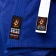 Кімоно для дзюдо плетене синє 550 г/м2 Wolf 0/130 (KJB-0) - зображення 7