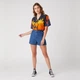 Джинсові шорти Wrangler MOM CHINO SHORT Relaxed Fit (W23EZB26K) Синій 26-00 - зображення 3