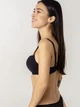 Бюстгальтер с косточками бесшовный с Push-up бесшовный brabrabra SLZ24001076 80C Черный (6907208024170) - изображение 2