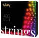 Гірлянда Smart LED Twinkly Strings RGB 400 IP44 32м кабель чорний - изображение 1