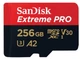 Карта памяти SanDisk 256GB microSDXC C10 UHS-I U3 R170/W90MB/s Extreme Pro V30 + SD (SDSQXCZ-256G-GN6MA) - изображение 1
