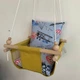 Детская качеля Infancy Самолеты, Желтая основа - изображение 5