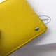 Женский кожаный кошелек Classik DR. BOND WN-7 yellow - изображение 2