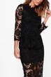 Платье Boohoo 46р M UK12 EU40 черное 20-00517 - изображение 1