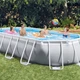 Бассейн каркасный INTEX 26796, размер 503х274х122 см, прямоугольный, комплект: лестница, подстилка, тент, фильтр-насос 5678л/ч., объем 13365л - изображение 3