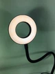 Гибкий держатель на прищепке штатив для телефона с LED подсветкой Professional Live Stream Набор блогера 2 в 1 Черный - изображение 7
