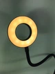 Гибкий держатель на прищепке штатив для телефона с LED подсветкой Professional Live Stream Набор блогера 2 в 1 Черный - изображение 8