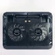 Охлаждающая подставка для ноутбука Notebook Cooling Pad N130 с диагональю до 15.4 дюймов Black - изображение 7