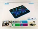 Охлаждающая подставка для ноутбука Notebook Cooling Pad N130 с диагональю до 15.4 дюймов Black - изображение 10