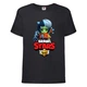 Футболка дитяча Brawl Stars Bibi Zombie (Бравл Старс Бібі Зомбі) чорна 104 см - зображення 1