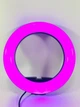 Кольцевая лампа 20 см Селфи LED кольцо цветное Кольцевой свет RGB LED лампа MJ20 Live Stream 15 цветов SOFT RING LIGHT - изображение 9