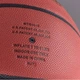 Мяч баскетбольный профессиональный Wilson Solution FIBA BBALL размер 7 композитная кожа коричневый (B0616X) - изображение 4