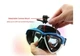 Маска для дайвинга с креплением для GoPro Telesin GP-DIV-GS2 Blue-White - изображение 5