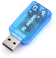 Адаптер Dynamode 3D Sound (5.1) USB-SoundCard 2.0 Blue - изображение 2