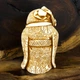 Статуэтка Нэцкэ Шоусин с бородой Netsuke Гипс 8x4,5x5,2см Бежевый (00657) - изображение 3