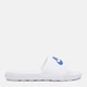 Klapki basenowe męskie Nike Victori One Slide CN9675-102 41 (8US) Białe (194501084482) - obraz 1