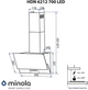 Вытяжка Minola HDN 6212 BL/I 700 LED - изображение 13