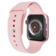 Смарт часы Smart Watch Series 6 FK99PLUS 44mm Aluminium 2 браслета Viber беспроводная зарядка pink розовый - изображение 7
