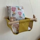 Дитяча гойдалка Infancy Мишки на повітряних кульках, Жовта основа - зображення 3