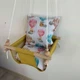 Дитяча гойдалка Infancy Мишки на повітряних кульках, Жовта основа - зображення 6