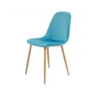 Стул обеденный LYMEL OPRA VELVET голубой 440х390х860 мм - изображение 1
