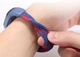 Ремінець BeCover Elastic Nylon Style для Xiaomi Mi Smart Band 5/Mi Smart Band 6 (Size M) Blue-White (706151) - зображення 5