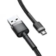 Кабель Baseus Cafule Micro 2.4A 1 м G-Black (CAMKLF-BG1) - изображение 3