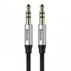 Кабель Baseus Yiven mini-jack 3.5 мм 1.5м Black (CAM30-CS1) - изображение 1