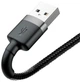 Кабель Baseus Kevlar Cable Lightning – USB 2.0 м 1,5 A Black (CALKLF-CG1) - зображення 4