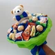Букет из игрушек и конфет Джем сладкий букет для ребенка / детский букет - изображение 3
