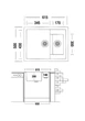Кухонна мийка Adamant DUPLEX 615х500 мм, з сифоном, 05 коричневий - изображение 2