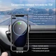 Держатель автомобильный+беспроводное ЗУ ColorWay AutoSense Car Wireless Charger 15W Black (CW-CHAW025Q-BK) - изображение 5