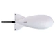 Ракета для прикормки FOX Spomb Large White (DSM002) - изображение 2
