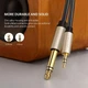 Аудіо кабель стерео HI-FI UGREEN AV127 AUX 3.5mm - 6.3mm Male TRS 5 метрів - зображення 4