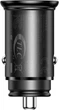 Автомобильное зарядное устройство BASEUS Circular Metal PPS Quick Charger Car Charger (Support VOOC) |1USB/1Type-C, 5A/30W, QC/PD| (CCYS-C01) - изображение 2