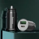 Автомобильное зарядное устройство BASEUS Circular Metal PPS Quick Charger Car Charger (Support VOOC) |1USB/1Type-C, 5A/30W, QC/PD| (CCYS-C01) - изображение 10