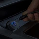 Автомобильное зарядное устройство BASEUS Circular Metal PPS Quick Charger Car Charger (Support VOOC) |1USB/1Type-C, 5A/30W, QC/PD| (CCYS-C01) - изображение 11