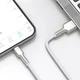 Кабель Baseus Cafule Metal Lightning 2.4A 2 м White (CALJK-B02) - изображение 10